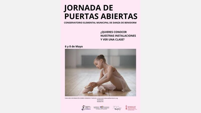 JORNADAS PUERTAS ABIERTAS: 6 Y 8 DE MAYO. RESERVA TU PLAZA